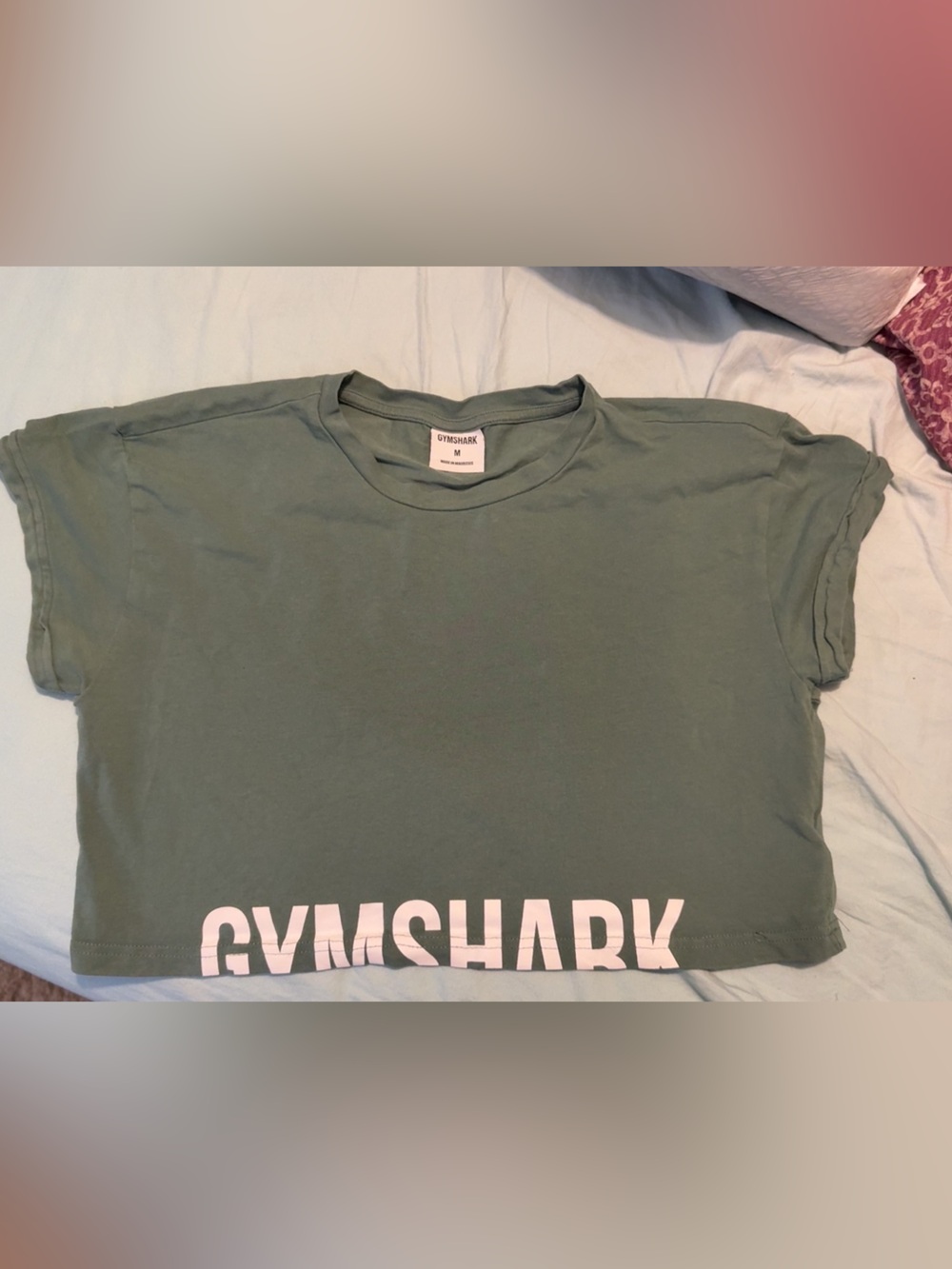 Gymshark Green Crop Top